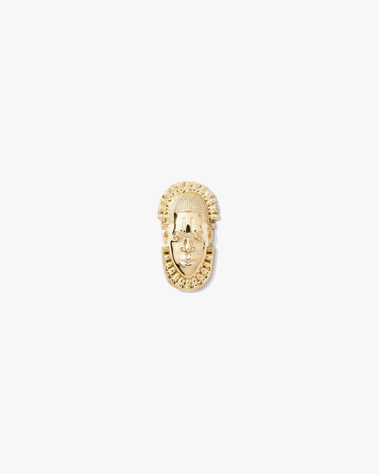 Queen Idia Gold Enamel Pin