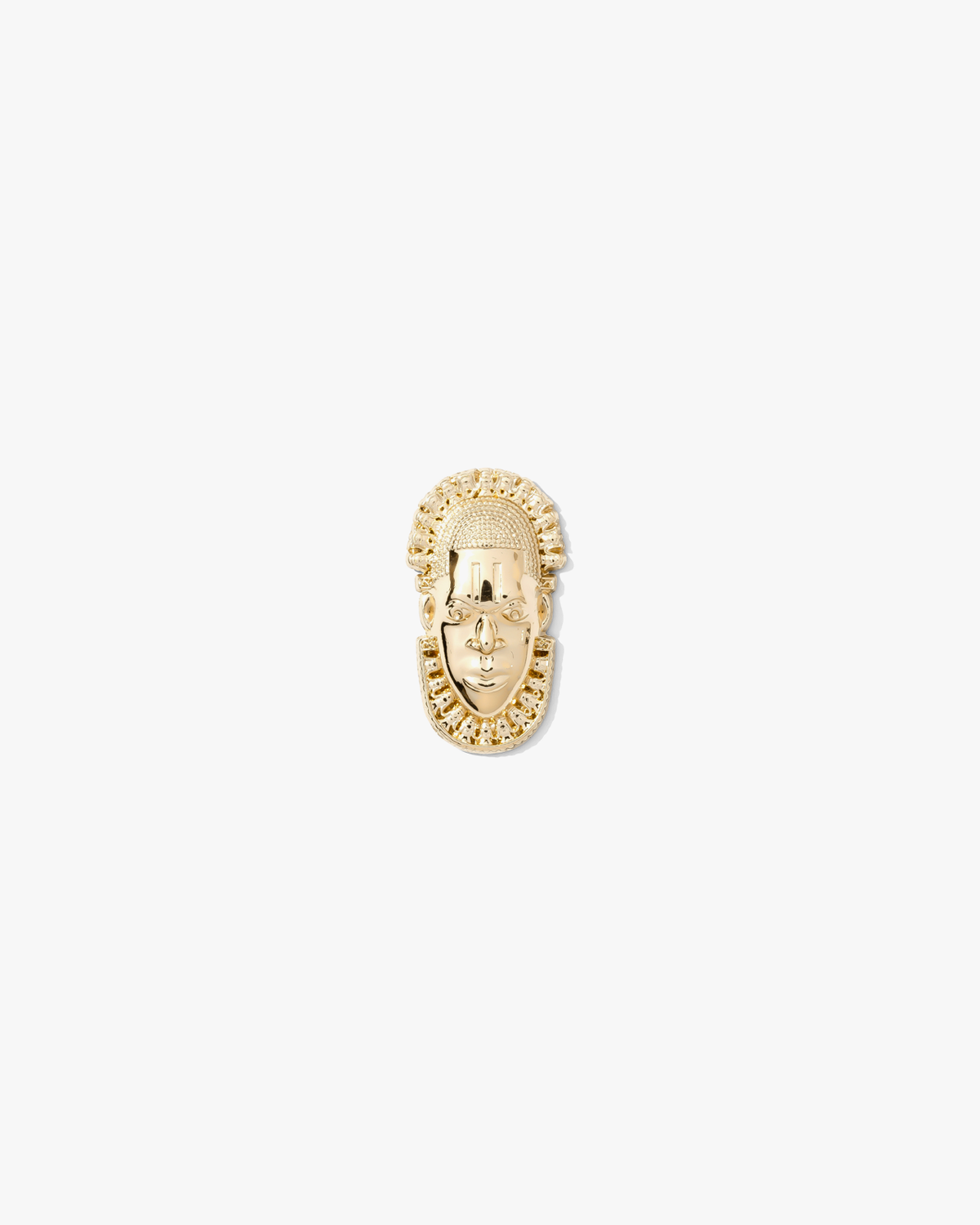 Queen Idia Gold Enamel Pin