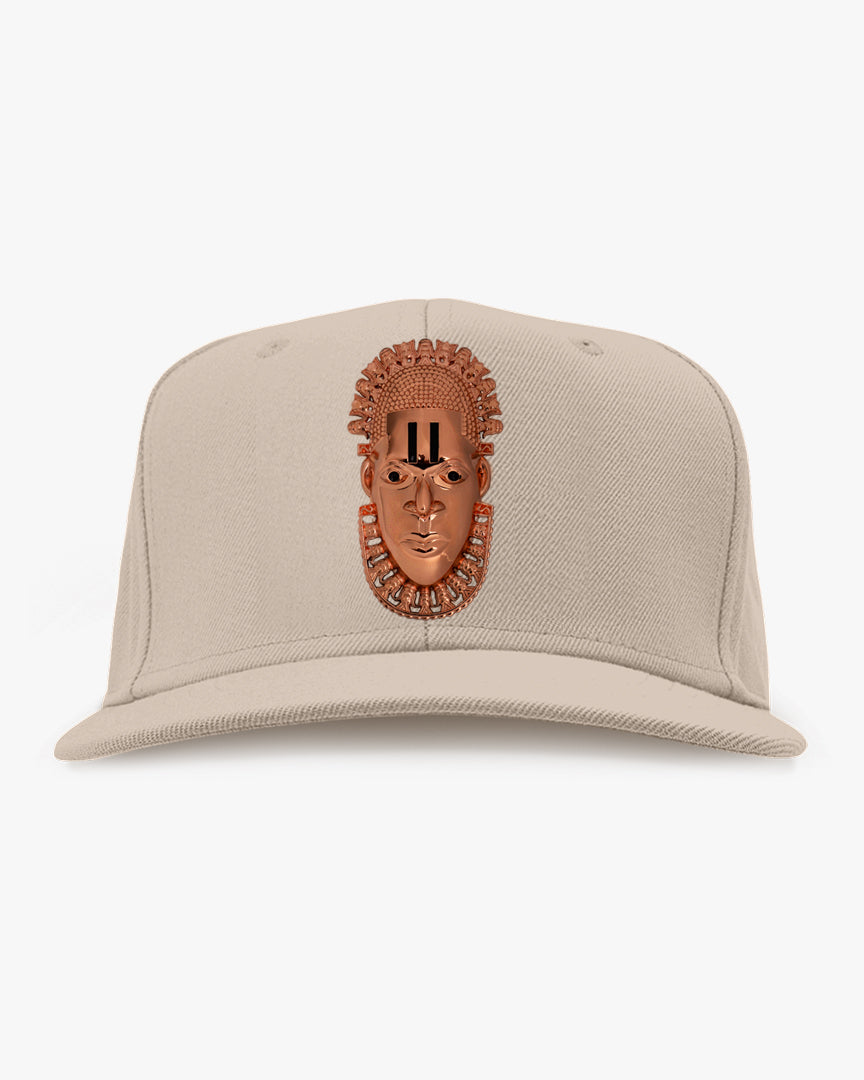 Queen Idia Beige Trucker