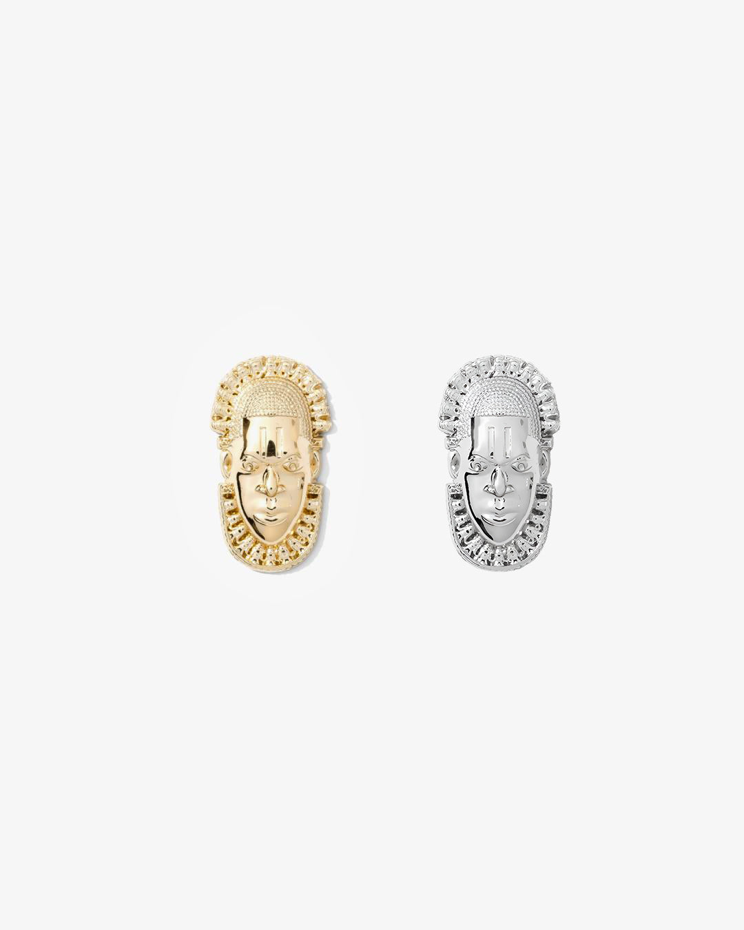 Queen Idia Gold Enamel Pin
