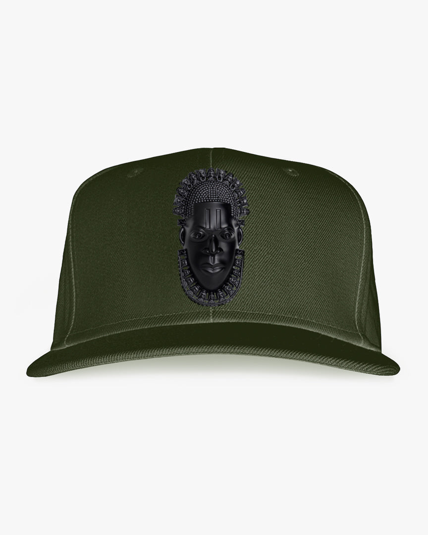 Queen Idia Olive Trucker