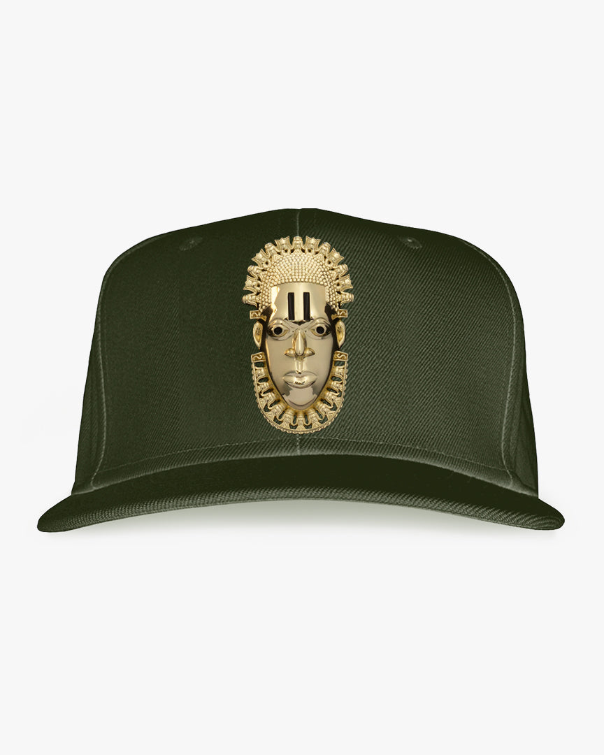 Queen Idia Olive Trucker