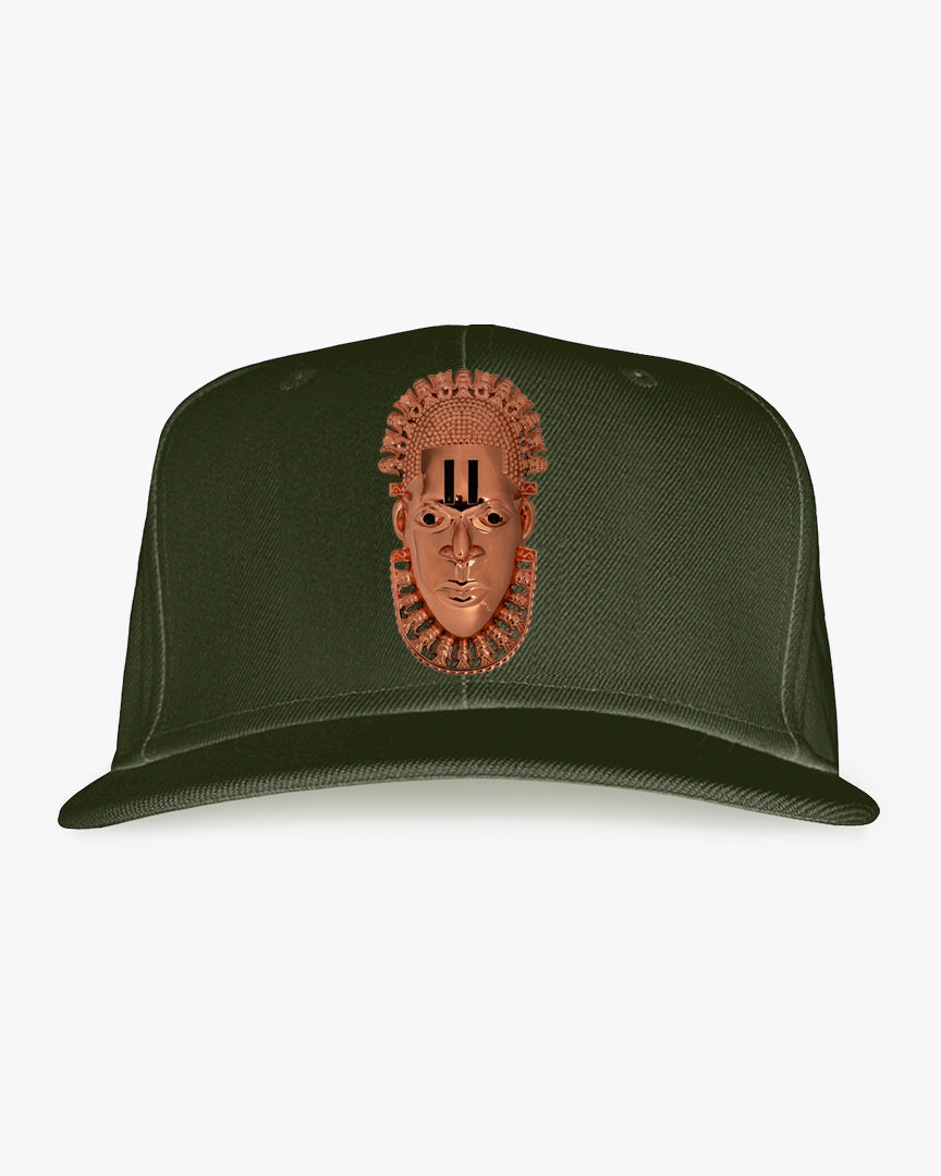 Queen Idia Olive Trucker
