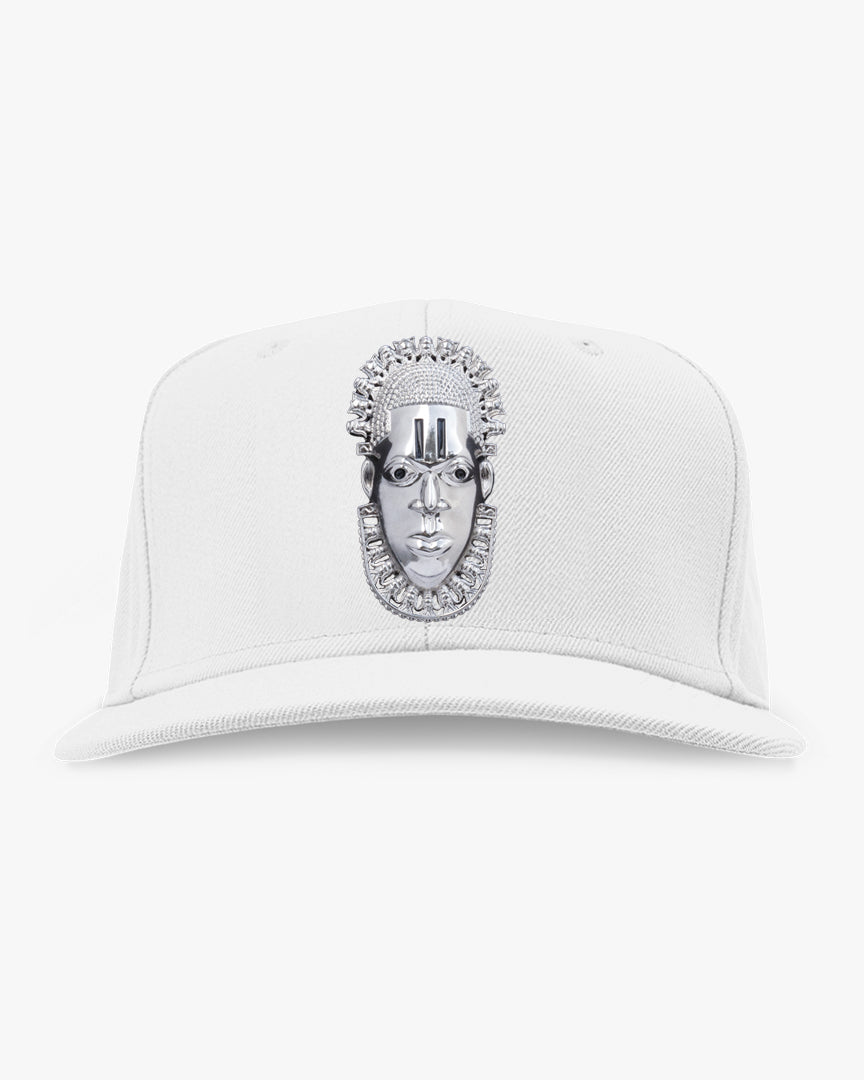 Queen Idia White Trucker