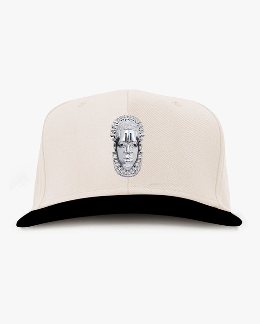 Queen Idia Cream/Black Snapback