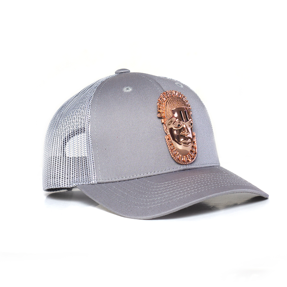 Queen Idia Grey Trucker