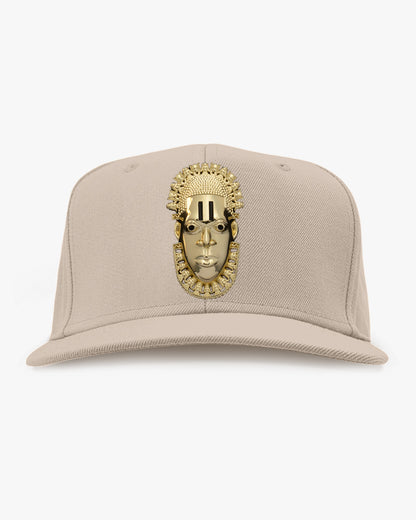 Queen Idia Beige Trucker