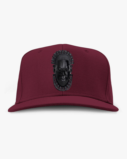 Queen Idia Burgundy Snapback