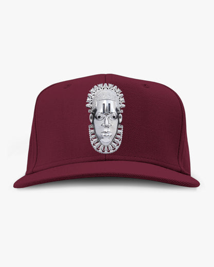 Queen Idia Burgundy Snapback