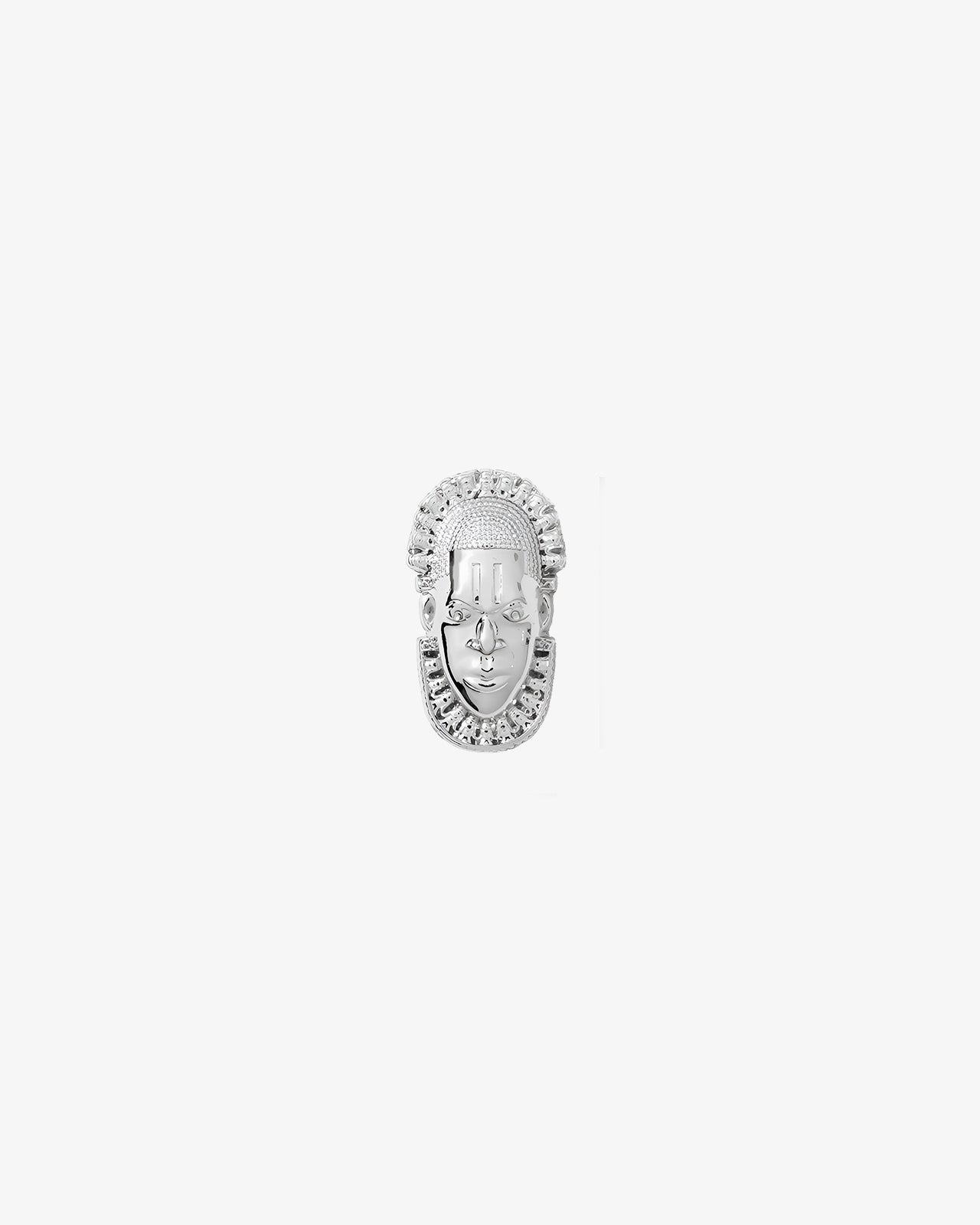 Idia Pin Queen Idia Silver Enamel Pin – Koded Signature