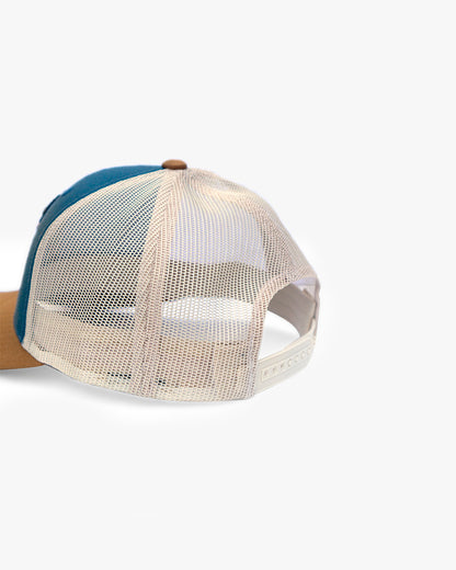Queen Idia Blue/Cream Trucker