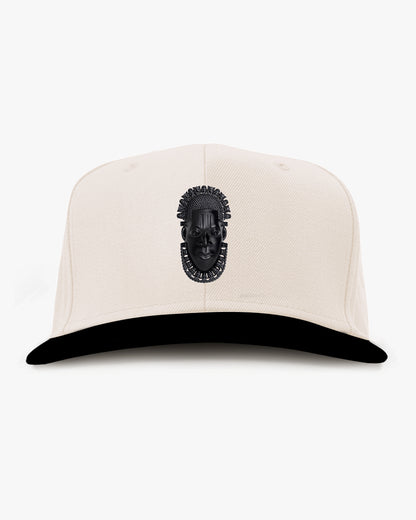 Queen Idia Cream/Black Snapback