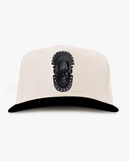 Queen Idia Cream/Black Snapback