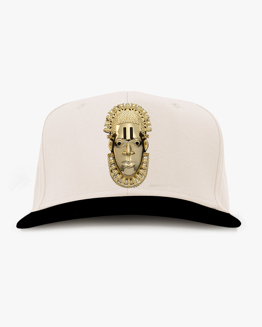 Queen Idia Cream/Black Snapback