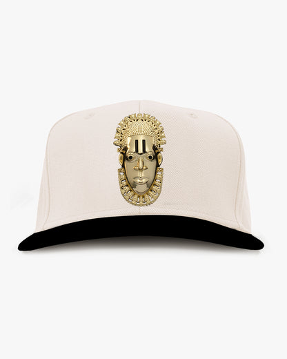 Queen Idia Cream/Black Snapback