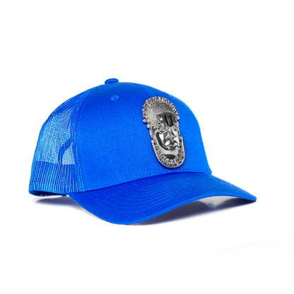 Queen Idia Blue Trucker