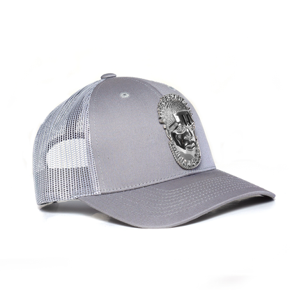 Queen Idia Grey Trucker